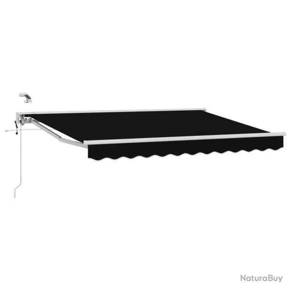 Auvent r�tractable �lectrique Noir 3 x 2,5 m