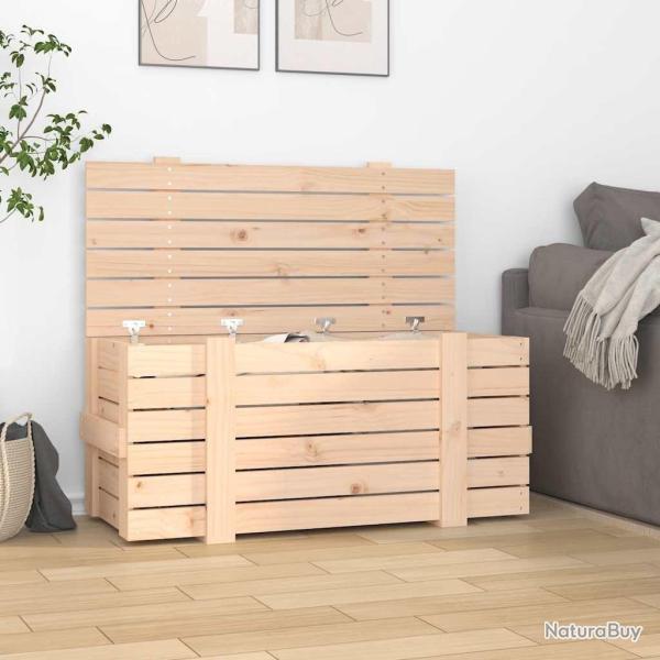 Bo�te de rangement 91x40,5x42 cm Bois massif de pin