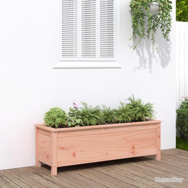 Lit sur�lev� de jardin 119,5x40x39 cm bois douglas massif