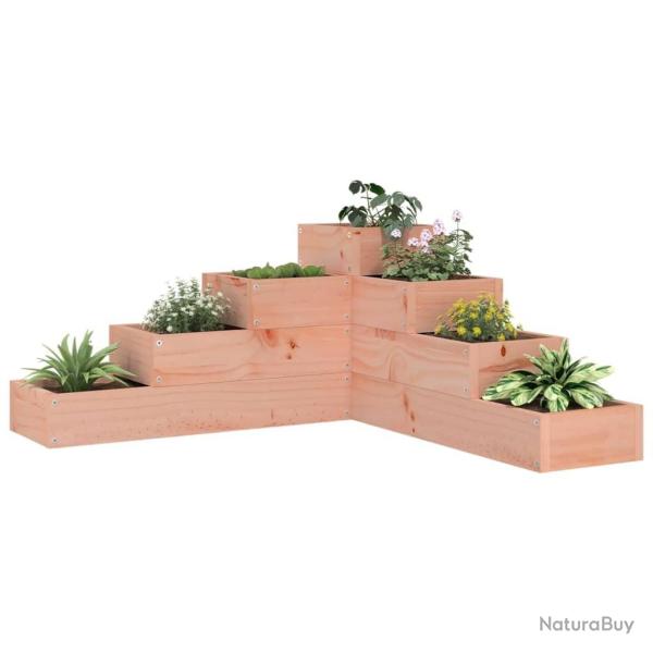 Jardini�re 4 niveaux 80,5x79x36 cm bois de douglas massif