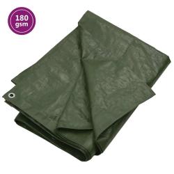 B&acirc;che 180 g/m&sup2; 8x8 m Vert PEHD