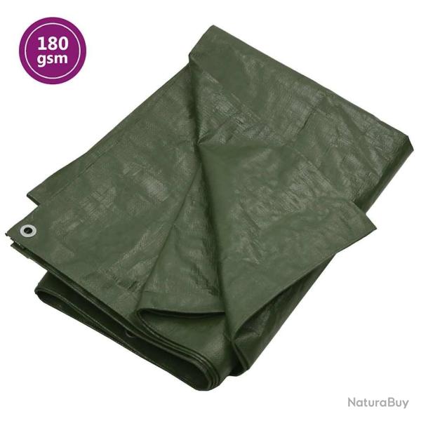 B�che 180 g/m� 8x8 m Vert PEHD