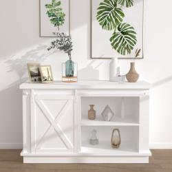 Kit mini de porte d'armoire coulissante Acier au carbone 152 cm