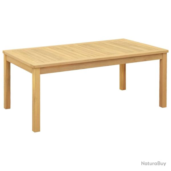 Table basse Acacia clair 110 x 60 x 45 cm Bois d'Acacia Massif