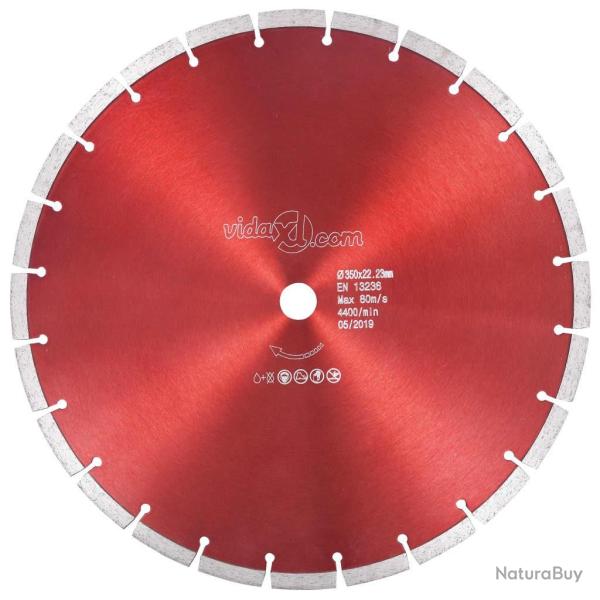 Disque de coupe diamant� Acier 350 mm