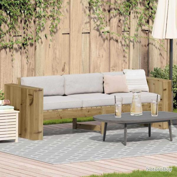 Canap� de jardin Marron 185,5 x 60 x 62 cm Bois de pin massif