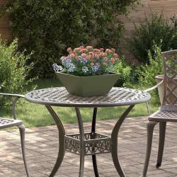 Cache-pot de jardin 5 pcs Vert olive 35 x 35 x 15 cm