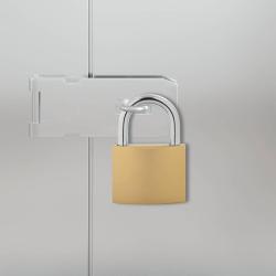 U Lock avec Cl&eacute;s 50 pcs Laiton Fer