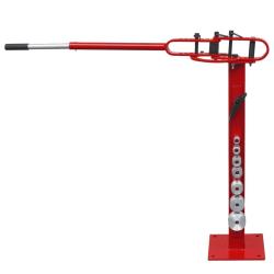 Cintreuse manuelle d'acier au montage sur plancher