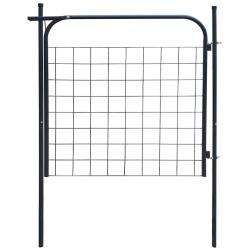 Portail de jardin 100x100 cm Anthracite