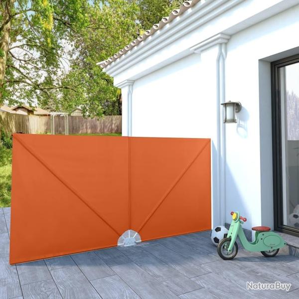 Auvent lat�ral pliable de terrasse Terre cuite 300 x 150 cm