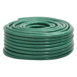 Tuyau d'arrosage vert 1" 50 m PVC