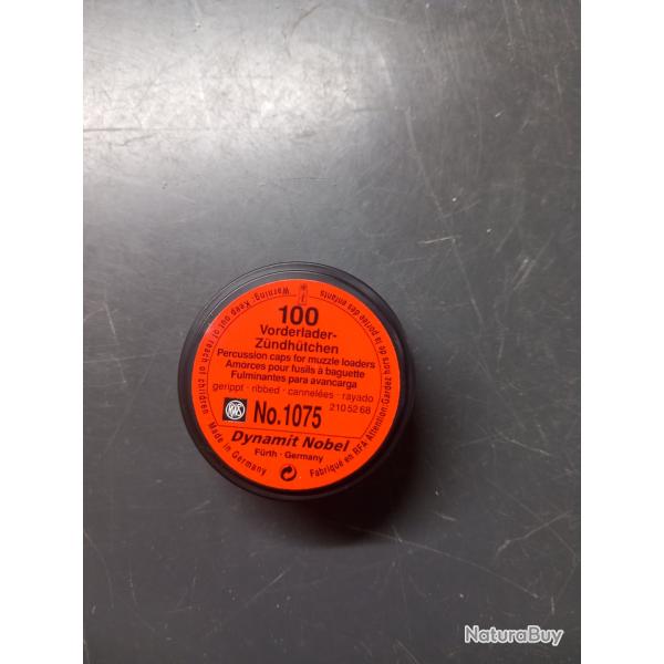 Boite de 90 amorces poudre noire 1075