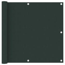 &Eacute;cran de balcon Vert fonc&eacute; 90x600 cm Tissu Oxford
