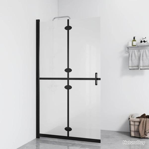 Paroi de douche pliable Verre ESG d�poli 70x190 cm