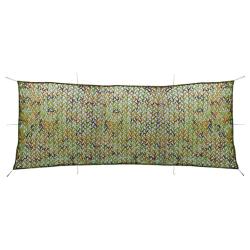Filet de camouflage avec sac de rangement 1,5x5 m Vert