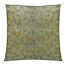 Filet de camouflage avec sac de rangement 5x5 m Vert