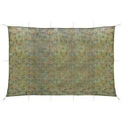 Filet de camouflage avec sac de rangement 4x5 m Vert