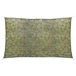 Filet de camouflage avec sac de rangement 2x5 m Vert