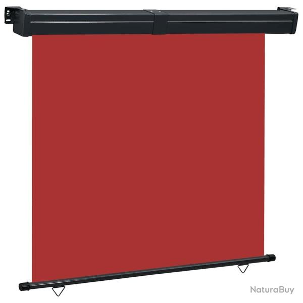 Auvent lat�ral de balcon 175x250 cm Rouge