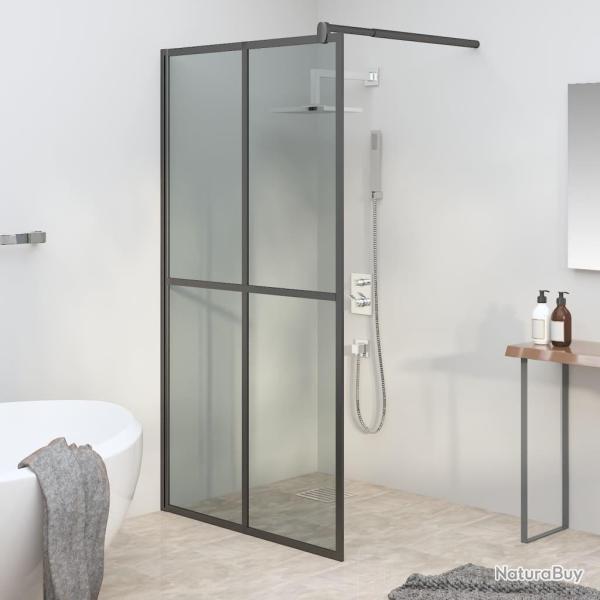 �cran de douche 118x190 cm Verre tremp� fonc�