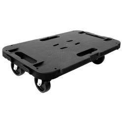 Chariot de transport noir polypropyl&egrave;ne 300 kg