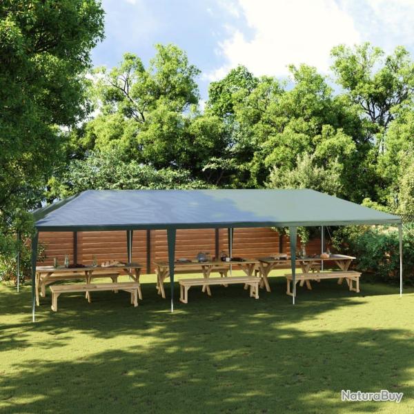 Tente de r�ception professionnelle 4x9 m Vert 90 g/m�