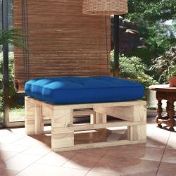 Pouf palette de jardin bois de pin impr&eacute;gn&eacute;
