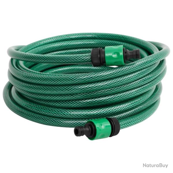 Tuyau de piscine vert 10 m PVC