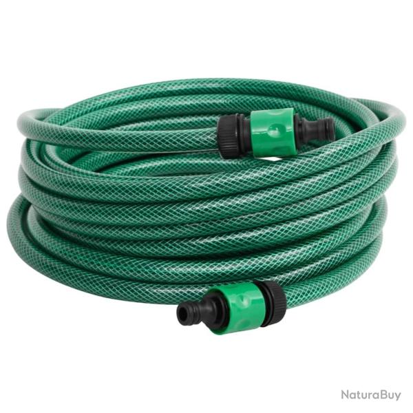 Tuyau de piscine vert 20 m PVC