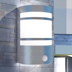 Applique murale d'ext&eacute;rieur avec d&eacute;tecteur Acier inoxydable