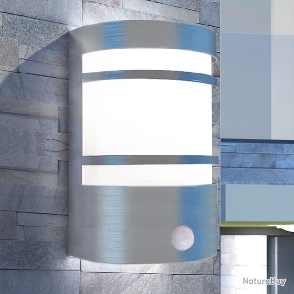 Applique murale d'ext�rieur avec d�tecteur Acier inoxydable