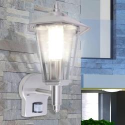 Lampe murale ext&eacute;rieure avec capteur Acier inoxydable