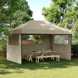Tente de f&ecirc;te Taupe 292 x 440 x 315 cm Tissu Oxford