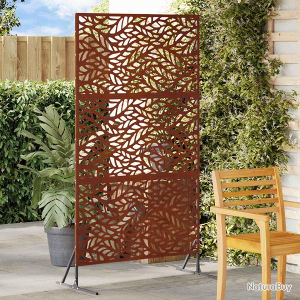 �cran de confidentialit� Gris 100 x 50 x 180 cm Acier patin�