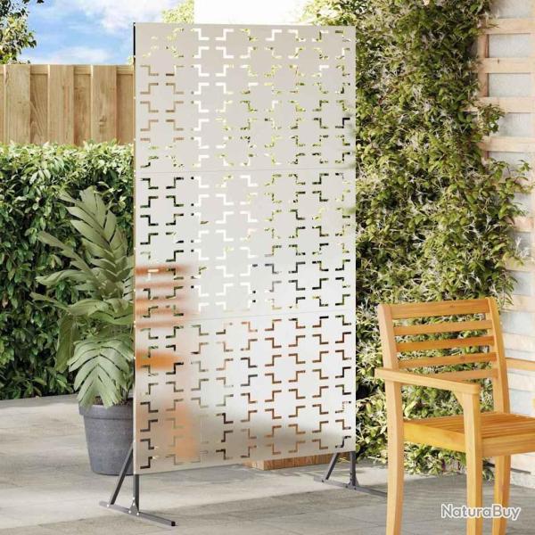 �cran de confidentialit� Gris 100 x 50 x 180 cm Acier