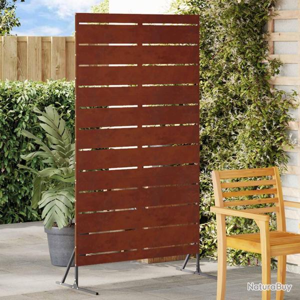 �cran de confidentialit� Gris 100 x 50 x 180 cm Acier patin�