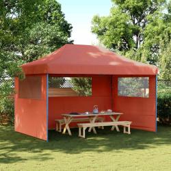 Tente de f&ecirc;te Terre cuite 292 x 440 x 315 cm Tissu Oxford