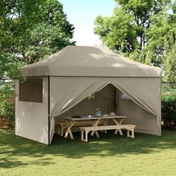 Tente de f&ecirc;te Taupe 292 x 440 x 315 cm Tissu Oxford
