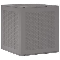 Bo&icirc;te de rangement Gris clair 55 x 53 x 57 cm Polypropyl&egrave;ne