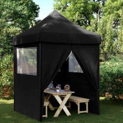 Tente de f&ecirc;te Noir 200 x 200 x 306 cm Tissu Oxford