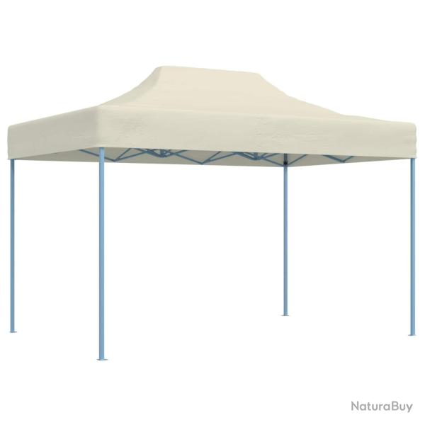 Tente de f�te Cr�me 280 x 410 x 315 cm Tissu Oxford