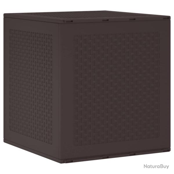 Bo�te de rangement Marron 55 x 53 x 57 cm Polypropyl�ne