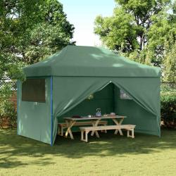 Tente de f&ecirc;te Vert 279 x 410 x 315 cm Tissu Oxford