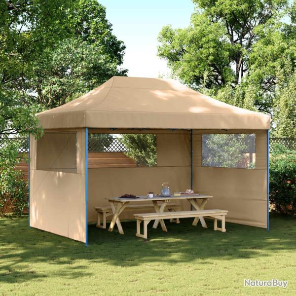 Tente de f�te Beige 279 x 410 x 315 cm Tissu Oxford