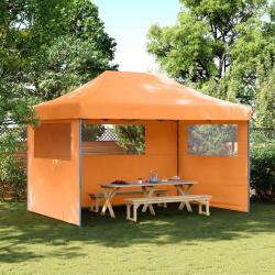Tente de f&ecirc;te Orange 279 x 410 x 315 cm Tissu Oxford
