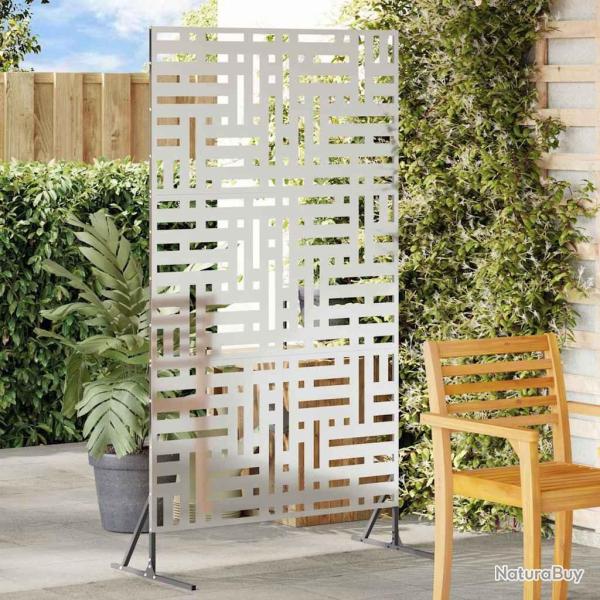 �cran de confidentialit� Gris 100 x 50 x 180 cm Acier