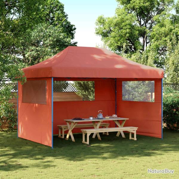 Tente de f�te Terre cuite 279 x 410 x 315 cm Tissu Oxford