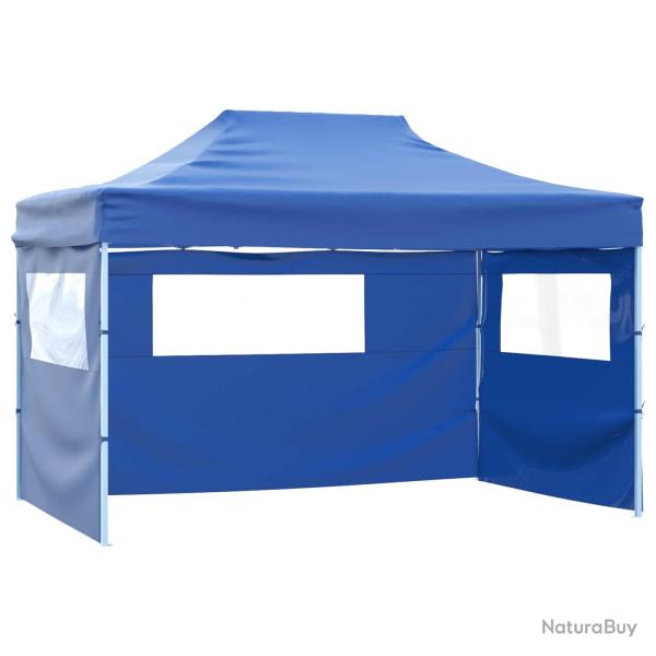 Tente de f�te Bleu 280 x 410 x 315 cm Tissu Oxford