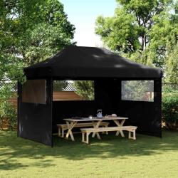 Tente de f&ecirc;te Noir 279 x 410 x 315 cm Tissu Oxford